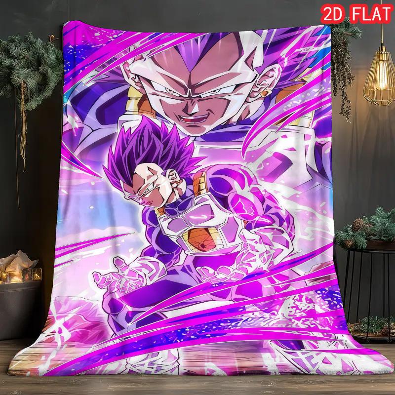 

Dragon Ball Easy to Carry Blanket Lightweight Flannel Warm Blanket for Travel Outdoor THW 75x90cm