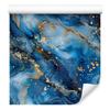 Ink Blue, Navy Blue and Turquoise Wallpaper for Living Room and Bedroom 50x1000