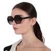 Salvatore Ferragamo Grau Verlauf Sechseckige Damen Sonnenbrille Sf1070s 001 52
