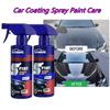 2PCS Car Nano Repair Compound Ceramic Coating Spray Car Coating Wax Polishing Spray Scratch Repair Remover 2X120ml With box