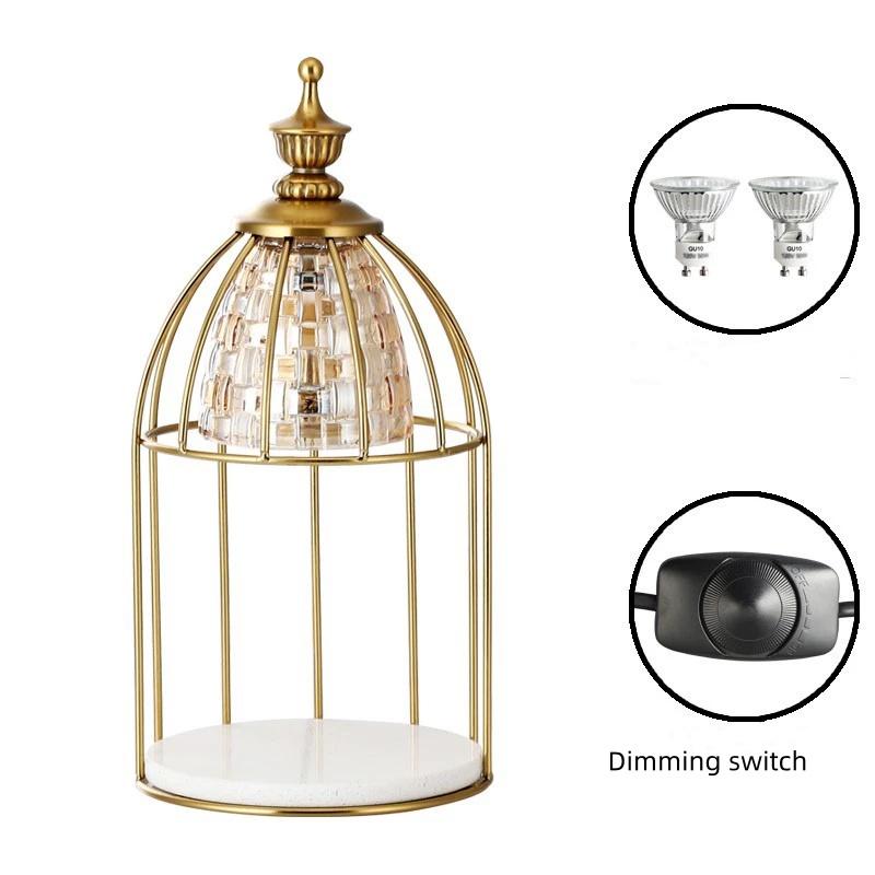 Electric Candle Melt Warmer, Crystal Melting Lamp Warmer Candle Warmer Light Stony Base