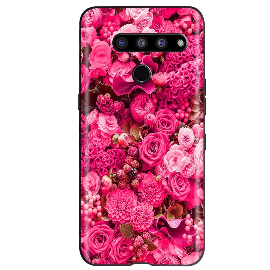 For LG V50 ThinQ 5G Case Fashion Pattern Soft Silicone TPU Phone Case For LG V50S ThinQ 5G V50 50S V500N V450 V510N Funda