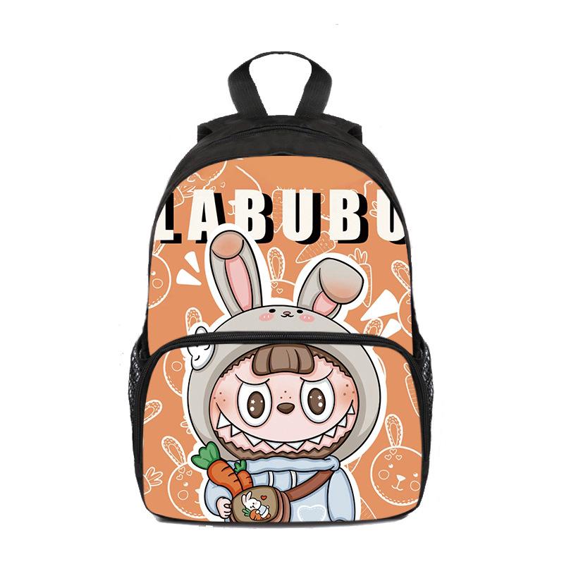 School Bag Elementary School Students Front Bag Cartoon Large Capacity Backpack Boys Fashion Backpack  5414