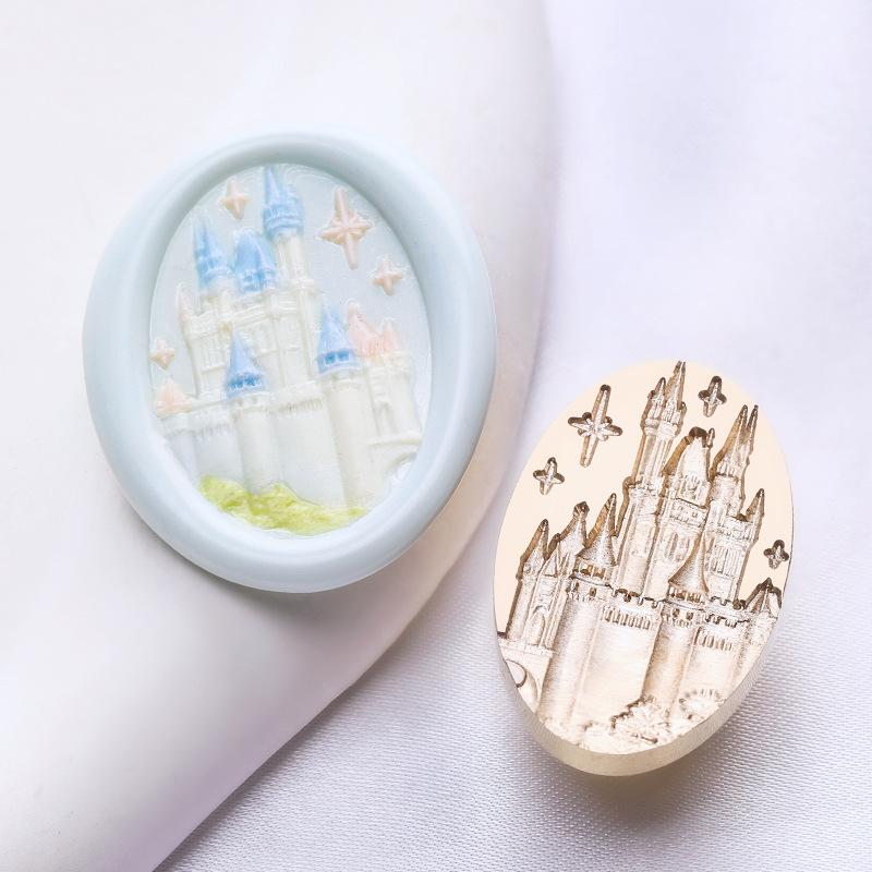 Embossed Call Series Lacquer Seal Head Suitable for Stamps Envelopes Gifts Greeting Cards Wax Sealing Tools