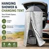 Faltbares Umkleidezelt Schneller Aufbau Outdoor-Baldachin Hängendes Sichtschutzzelt Camping