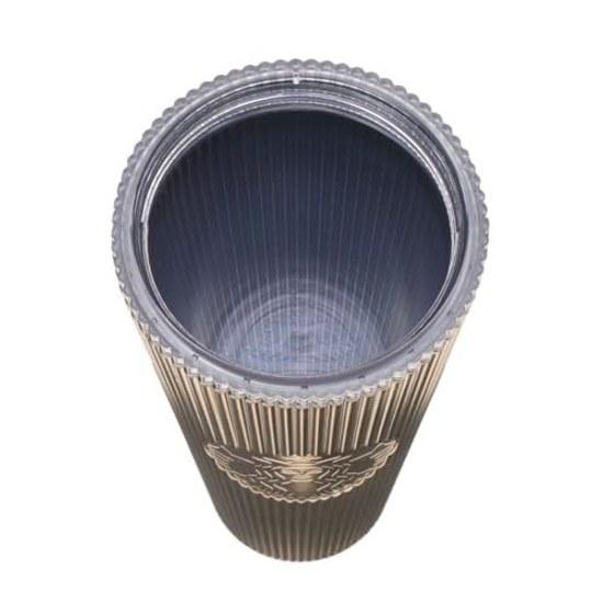 STARBUCKS Staba Starbaksu Holiday 2025 Elegante Logo Bicchiere Termico Tumbler Oro Champagne 710ml