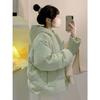 Winter Women Cotton Jacket Korean Style Corduroy Hooded Puffer Coat Thicken Student Warm Outwear