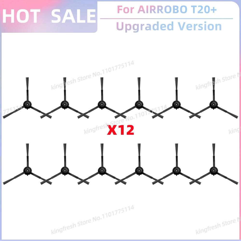 Passend für AIRROBO T20+ / T25+ / T30+ / L40+ / L50+ / L60+ / FIXR T20 Ersatzteile: Hauptwalze, Seitenbürste, Filter, Wischmopp, Tuch, Staubbeutel