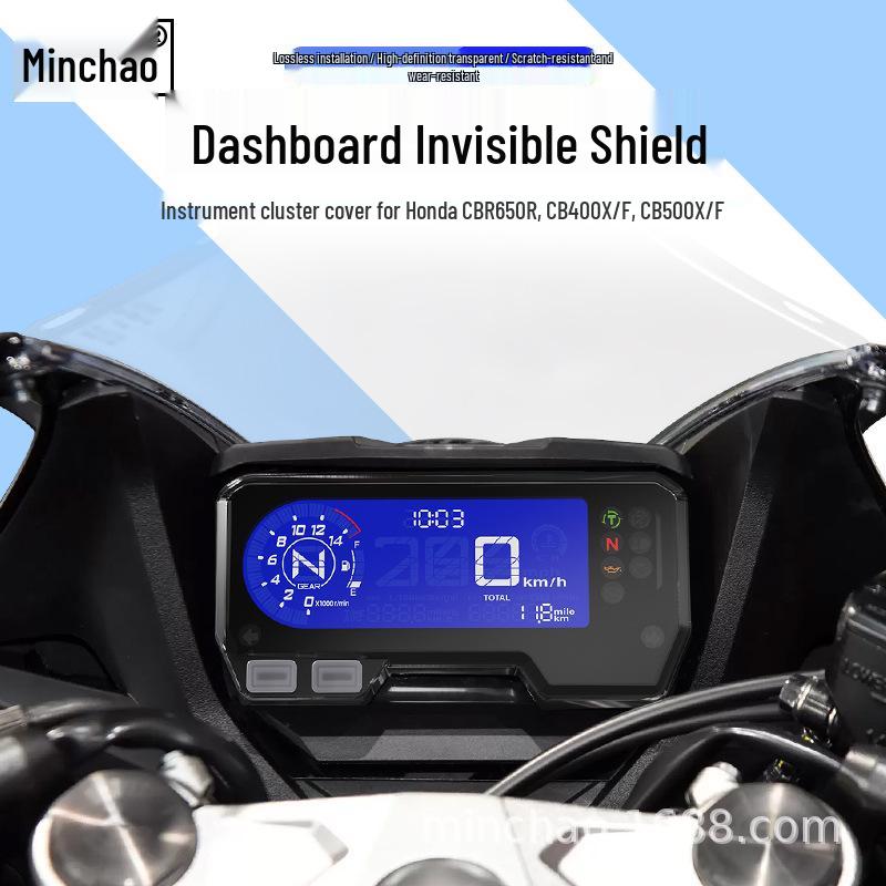 Motorcycle Dash Cover for 2013-2022 Honda CBR400R/500R/650R