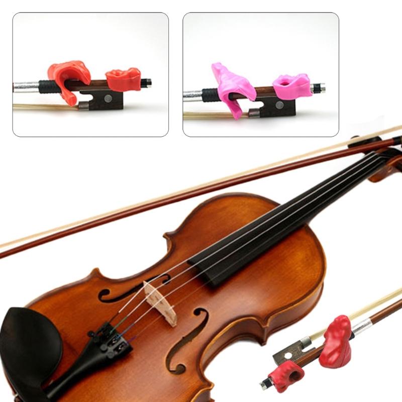 Fingertrainer für Violine, Korrekturhilfe für Violinbögen, Griffhilfe für Violinbögen, Korrekturgerät für Violine, Lehrmittel für Violine, Zubehör