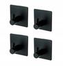 Black Self-Adhesive Bathroom Hook Hanger