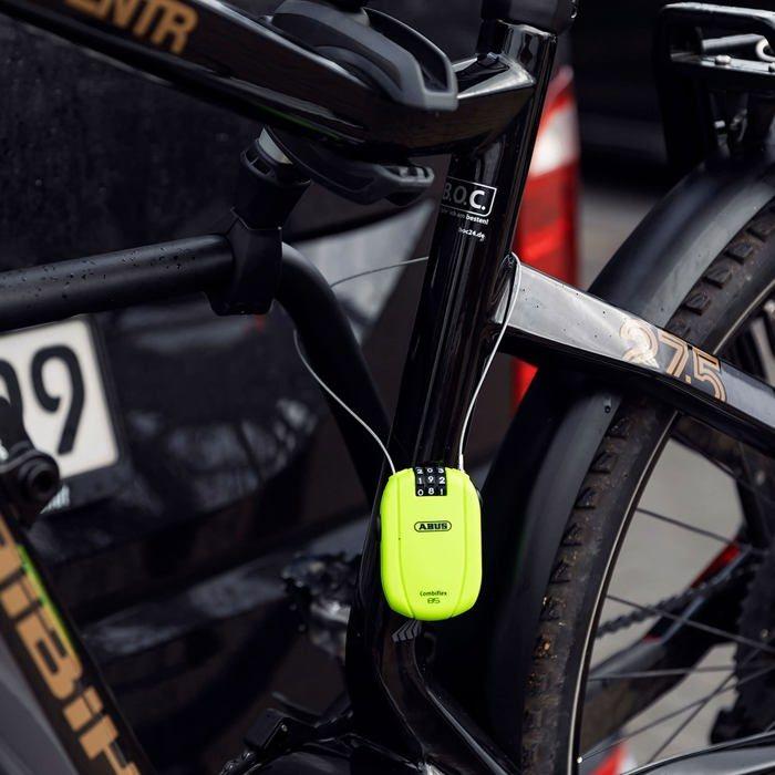 Antivol - Abus - Combiflex - Câble 125 Cm - Code Numérique 4 Chiffres - Bleu Midnight Blue