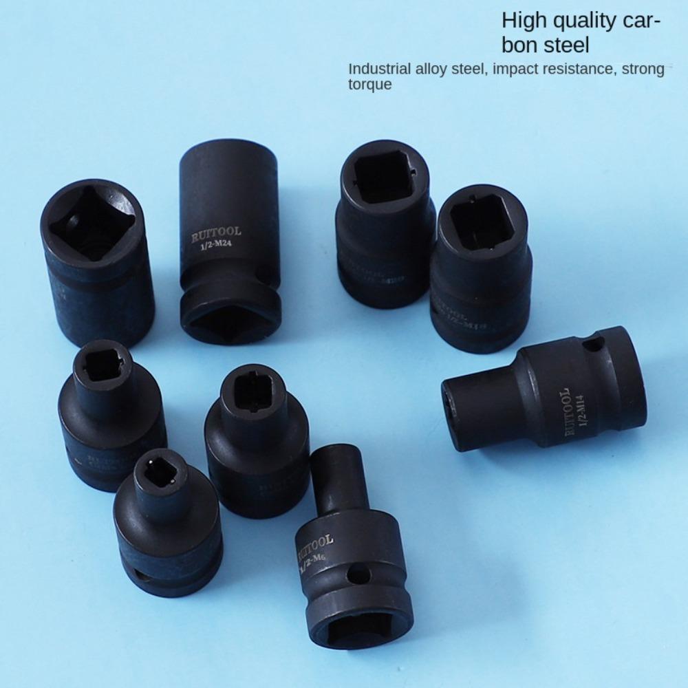 Chrome-molybdenum Steel Tap Die Socket Adapter M6-24 Machine Tap Holder  Automotive Repair Tool