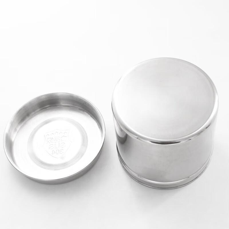 Round 304 Stainless Steel Food Storage Container