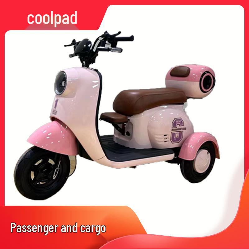 Electric Tricycle Scooter for Kids, Women, Deliveries, and Seniors