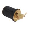 Boat Live Well Plug Brass Livewell Bait Well Drain Plug Tight Sealing Boat Drain Plug Boat Drain Plug for Bilge Beam