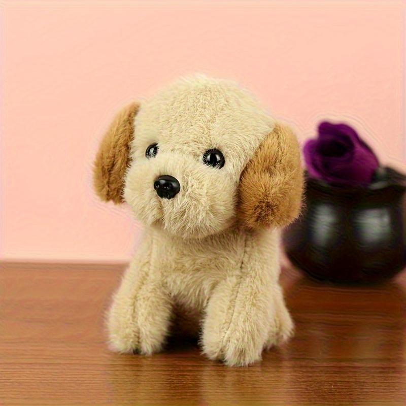 

Cute Puppy Pendant Plush Toy Teddy Dog Doll Bag Pendant Doll Keychain 1pcs дубильна кора