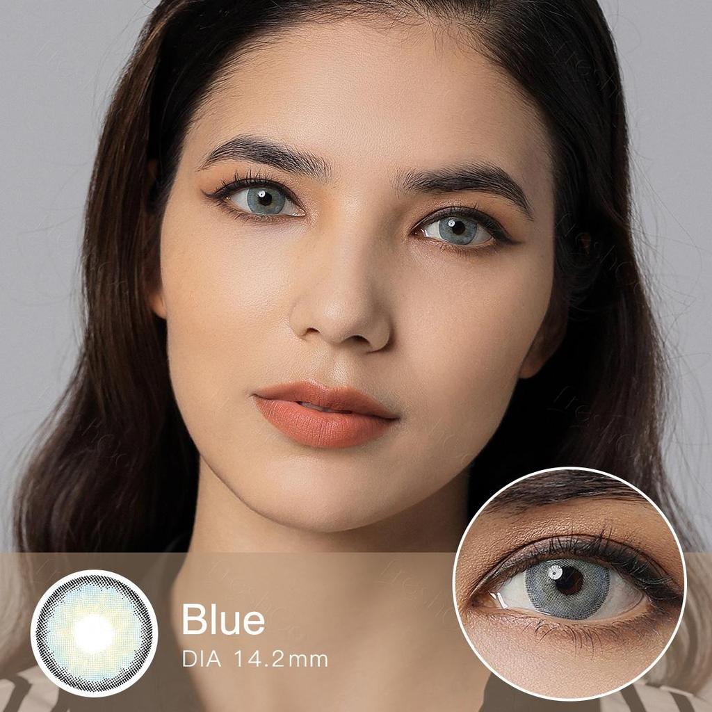 FreshGo Lentes de contato coloridas para os olhos Lentes de contato coloridas cosméticas Lentes de contato coloridas anuais 1 par de lentes de contato