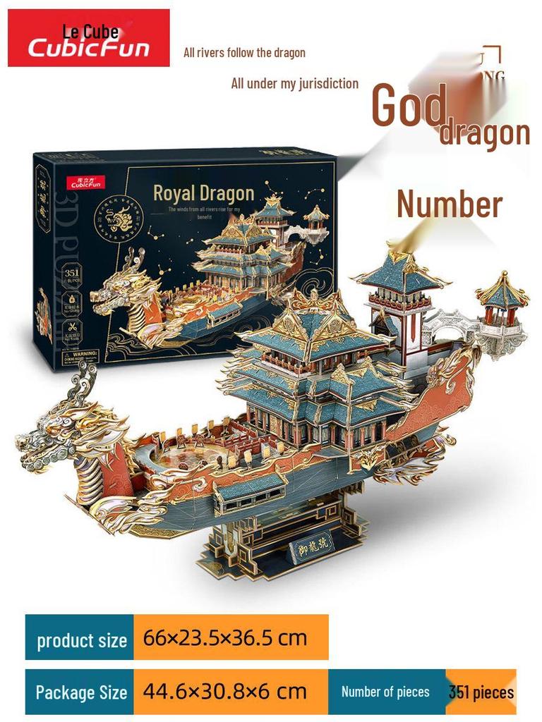 LoCube One Piece Thousand Sunny 3D Puzzle Schiffsmodell Trendiges Spielzeug Geschenk.