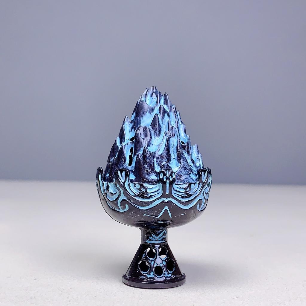 Fogão Boshan antigo, tripé para queimador de incenso doméstico, mini queimador de incenso retrô