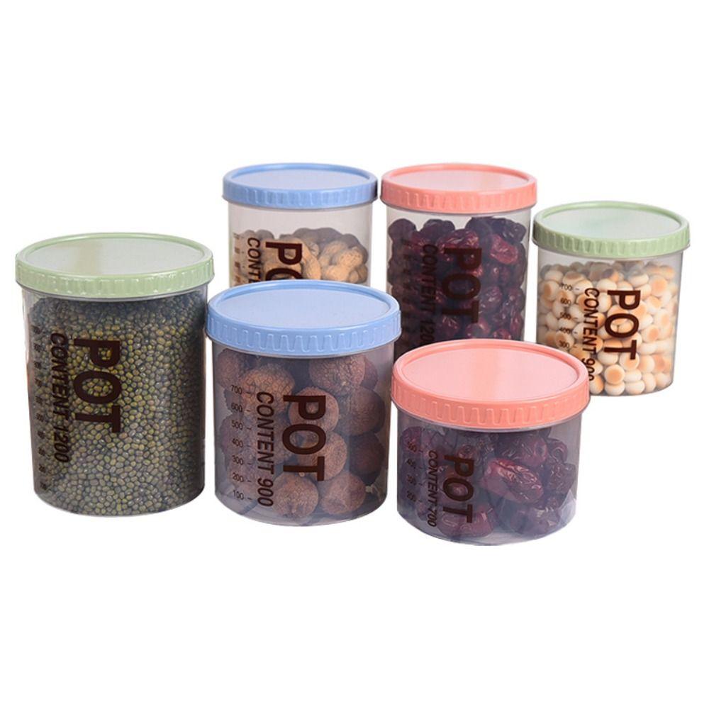 Large Capacity Refrigerator Storage Tank Sealed Cereal Jars  for Kitchen