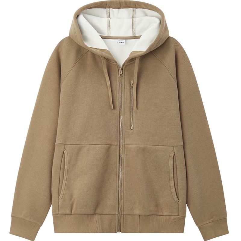 

Semir Унісекс Кардиган з флісу з капюшоном, великої в язки M