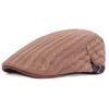 Knitted Beret Men and Women Winter Forward Cap Simple Duck Tongue Cap Middle-aged Duck Tongue Hat Hat