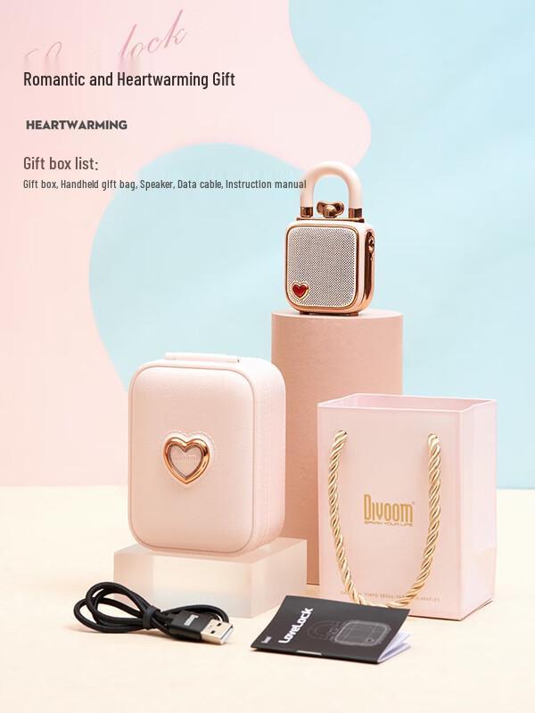 Divoom LoveLock Mini Retro Bluetooth Speaker