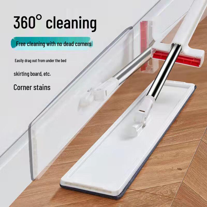 Large Hand-Free Flat Mop