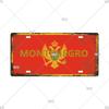 National Flag License Plate 6x12Inch Home Signs Metal Vintage Tin Sign Garage Bar Wall Signs Decor Patriots Best Gift Dustproof