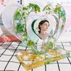 Heart Photo Frame Silicone Mold DIY Craft Epoxy Resin Casting Molds Ornaments Colorful Chain Jewelry Making Tool Supply