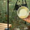 Light Stand Holder Hook Stainless Steels Poles Mount Hook Outdoor Lamp Poles Attachments Hanger Outdoor Camping Tool