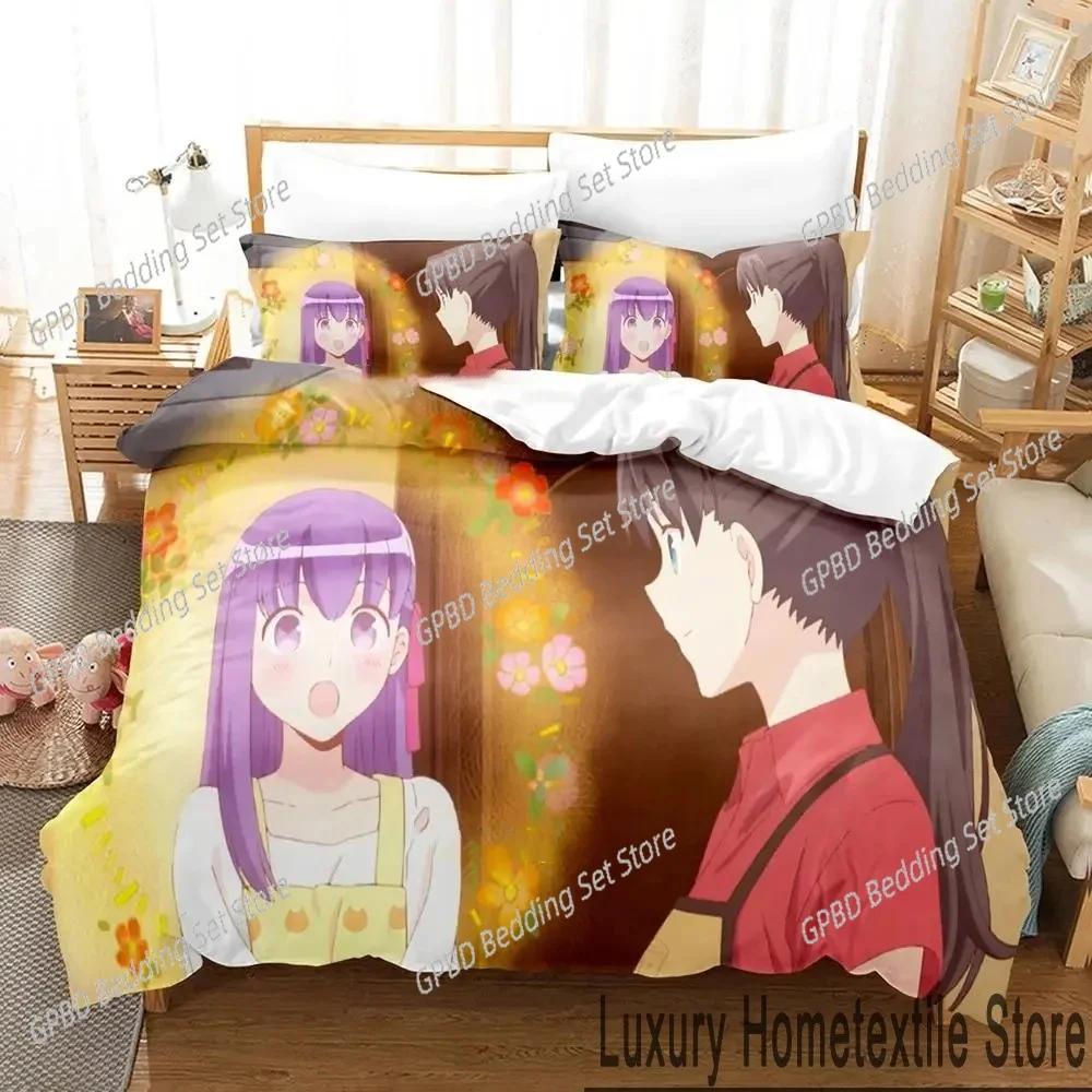 New Anime Today's Menu for the Emiya Family Bedding Set Bedroom Soft Modern Bedspreads Comefortable Duvet Cover Pillowcase