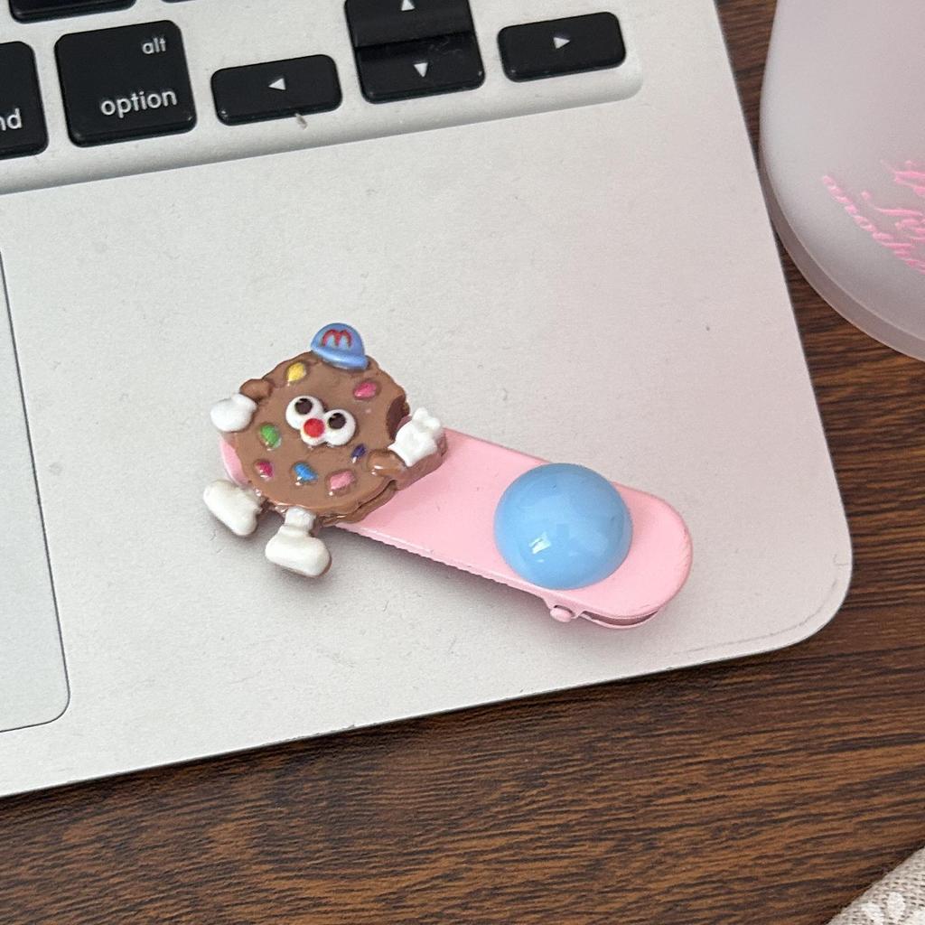 Cute Cartoon Jelly Bean Hair Clips - Fun and Sweet Accessories for Girls