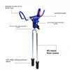 Auto Locking Fishing Rod Holder 360 Degree Adjustable Fishing Poles Stand Outdoor Fishing Equipment Easily Install