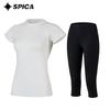 Seupika Yoga Set T-Shirt Sleeveless Leggings Spa528703