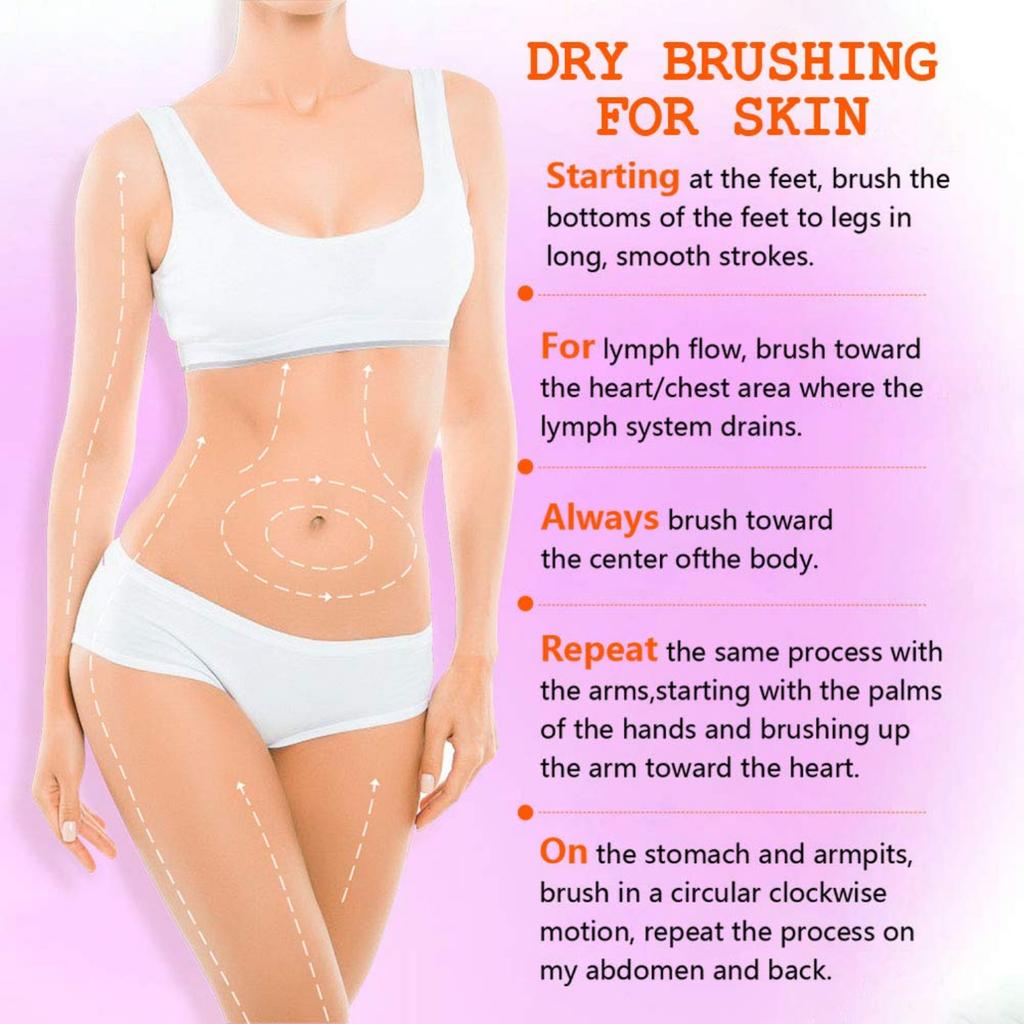 1pc Wooden Bath Brush-Ultra-Soft Exfoliating Body Brush with Massage Nodes, Wet/Dry Use for All Light Beige Types,High-Quality