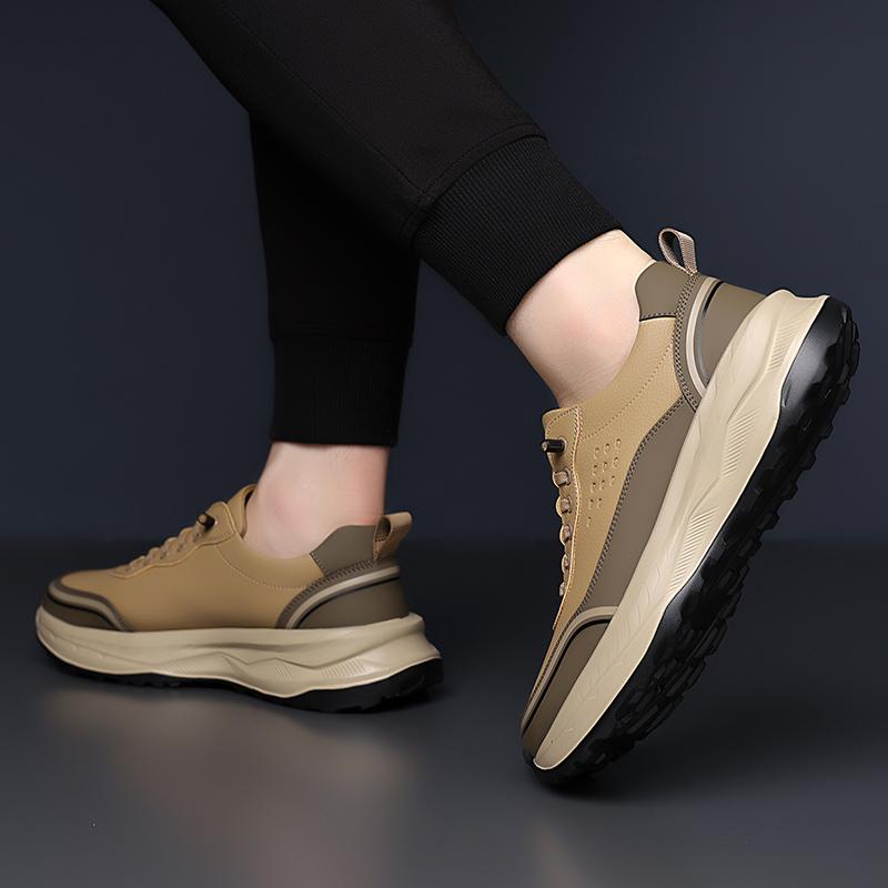 Fashionable Hot Selling Driving Shoes Handmade Leather Casual Hiking Shoes Outdoor Design Sports Men's Comfortable Leather Shoes