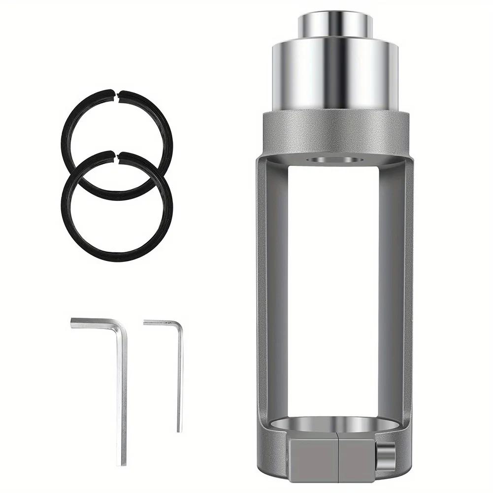 Fixing Bracket for Square Hole Drill Bit Adapter Compatible with Hand Electric Drills Aluminium Alloy Material