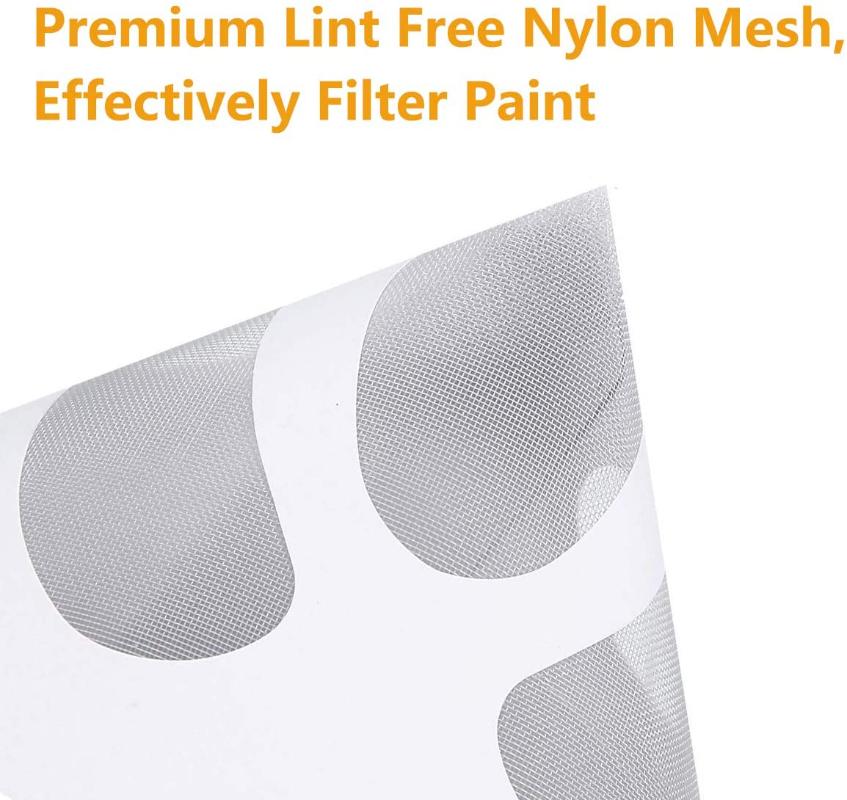 50/100Pcs Car Paint Spray Mesh Paper Filter Paint Paper Purifying Straining  Mesh Disposable Paper Conical Funnels Filter Tools