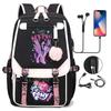 Knapsacks 3Pcs Set My Little Pony School Tote Meal Bag Pencil Pouch Female's Back To School Gift Mochila Teens Trip Bags
