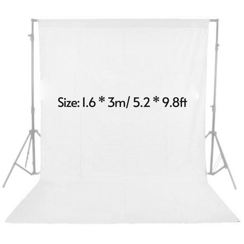 Photography Studio Video 1.6 * 3m  5.2 * 9.8ft Nonwoven Fabric Backdrop Background Screen
