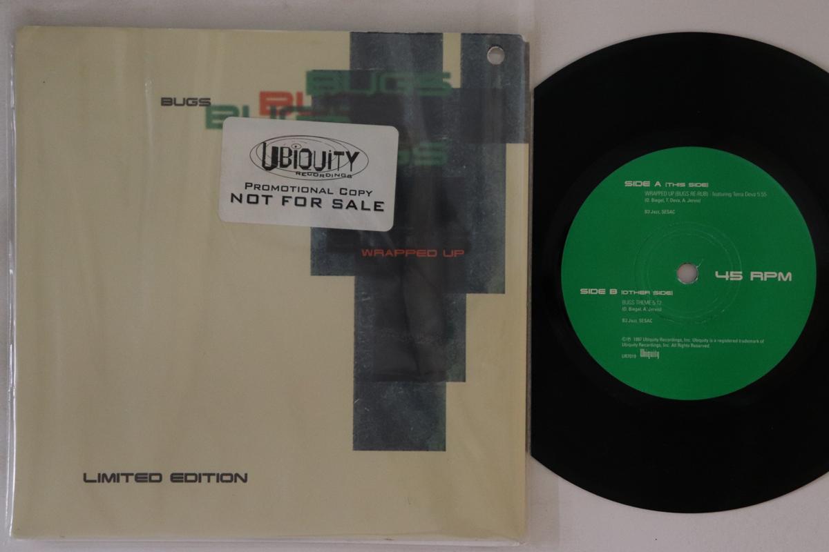 

7inch Record BUGS - Wrapped Up UR7019 Ubiquity 1997 US Dance & Electronica Used