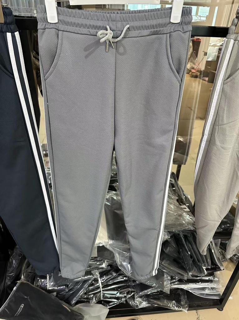 Women's High Waist Harem Pants Loose Fit Sweet Girl Style Fleece Lined Drawstring Warm Casual Nine-point Daily Jogger Trousers