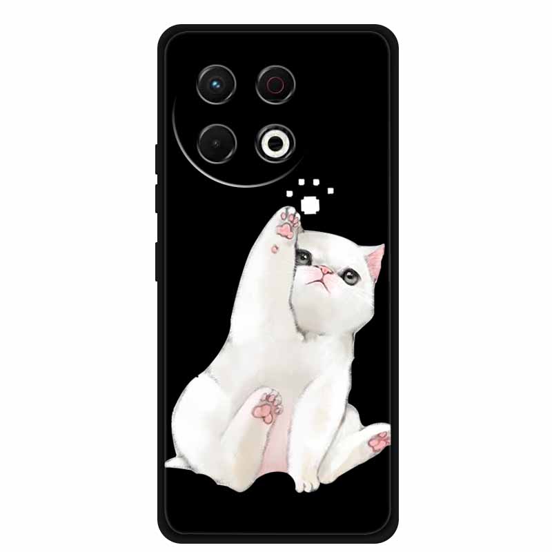Coque For Tecno Spark 30 Pro 4G Case Cute Cartoon Cat Silicone Soft Back Cover Funda For Tecno Spark 30 Pro Phone Case Cover Bag
