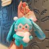 Miku Hatsune Plush Keychain Cute Anime Wallet Charm Creative Key Holder Couple Bag Accessory Small Gift For Fans