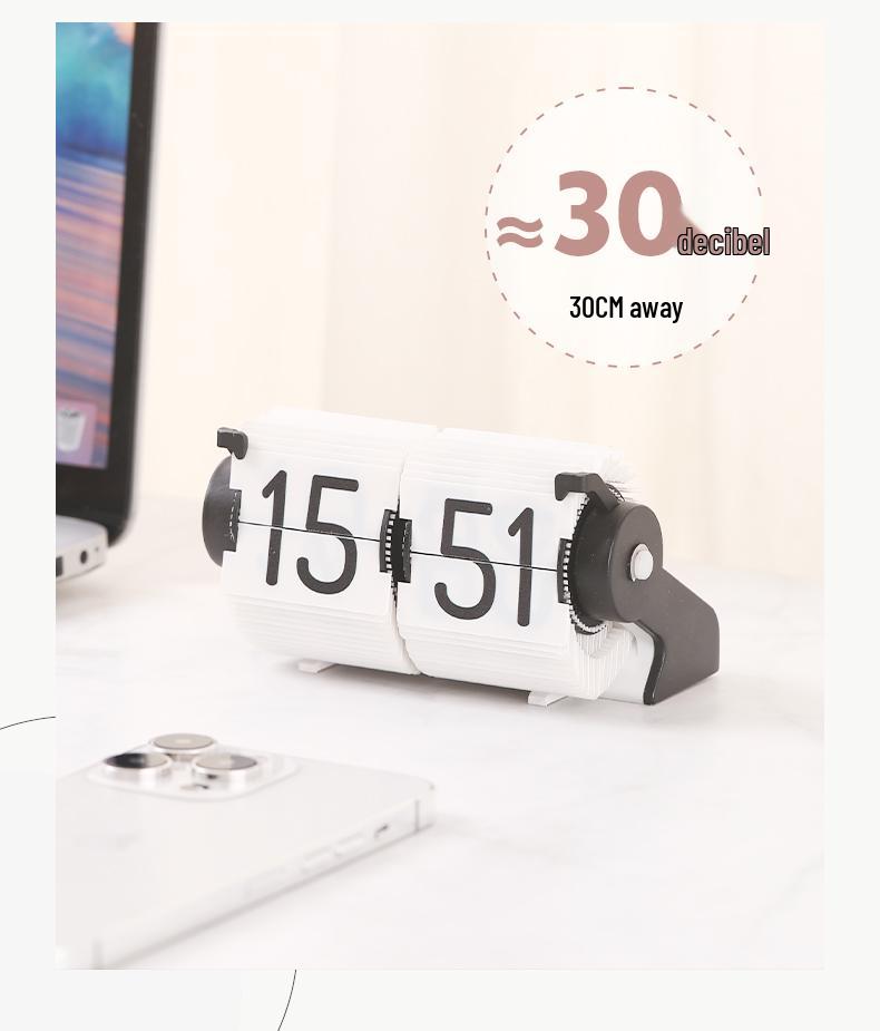 Time Flow Ring: Creative Smart Desk Clock with Automatic Time Correction and Multifunctional Alarm