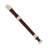 IRIN ABS Descant Recorder 8 Hole Baroque   Recorders Instrument Detachable with Finger Rest and Carrying Bag Classroom Wind Musical Instruments Co