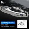 For Dodge Journey JUCV Fiat Freemont 2011 2012 2013 2014 2015 2016 2017 2018 ABS Chrome Silver Car Door Handle Bowl Cover Trim