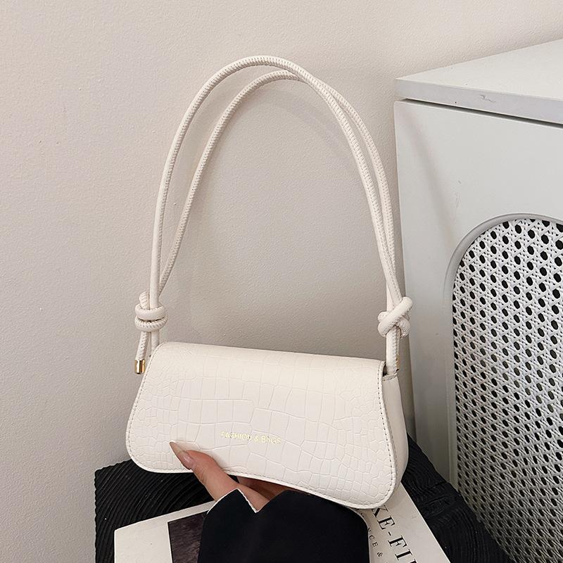 Premium Texture Solid Color Simple Casual Versatile Underarm Bag Women's Spring and Summer New Commuter Shoulder Handbag